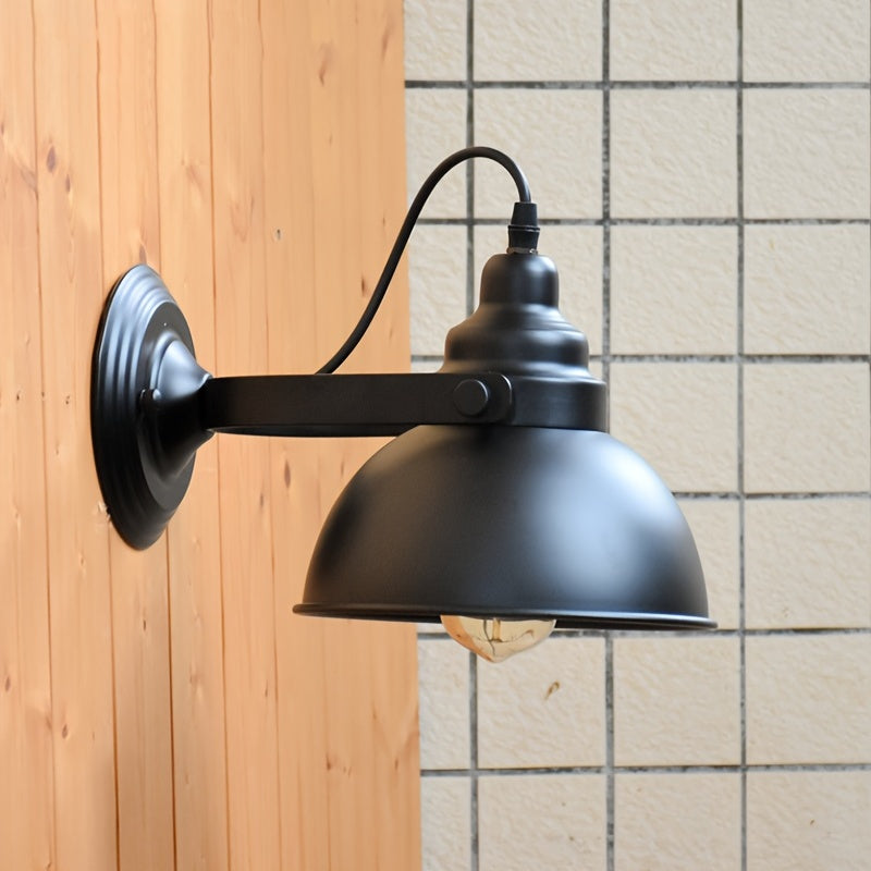 Industrielle Vintage-Wandlampe