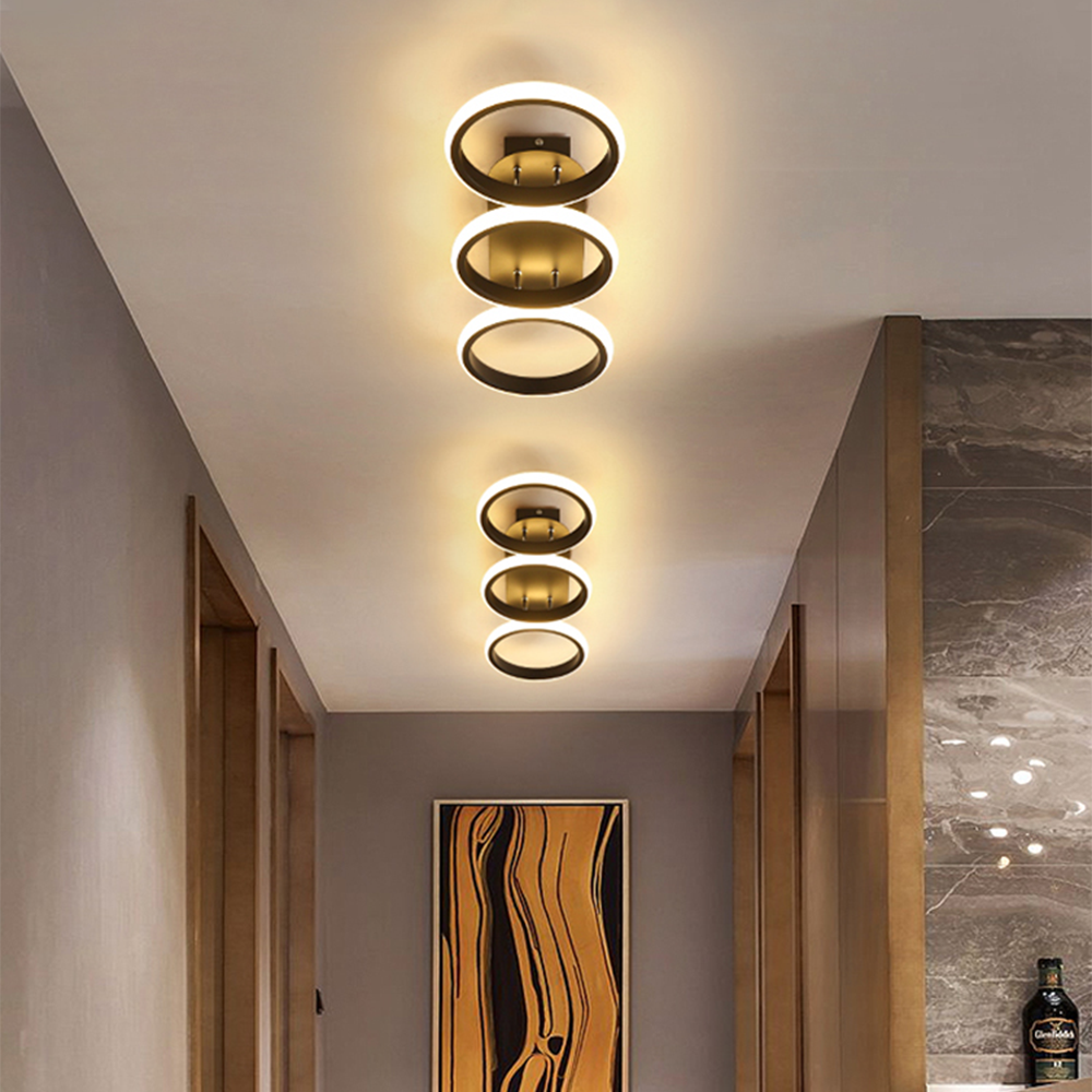 Schlanke LED-Deckenleuchte