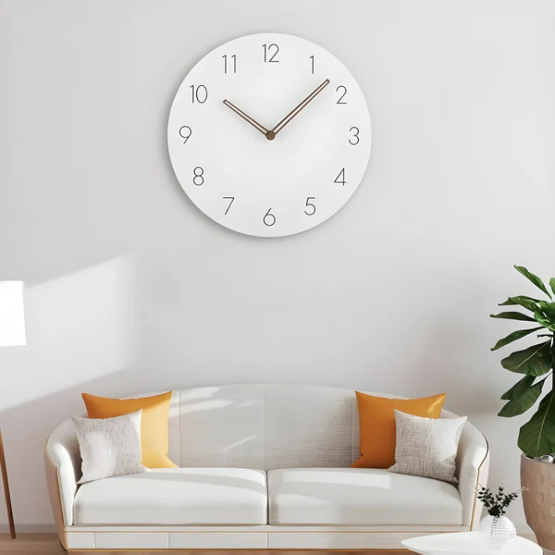 Nork Minimalistische Wanduhr