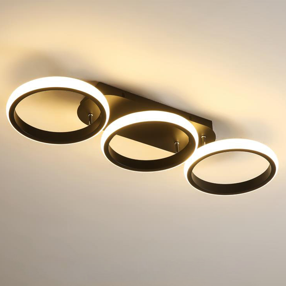 Schlanke LED-Deckenleuchte