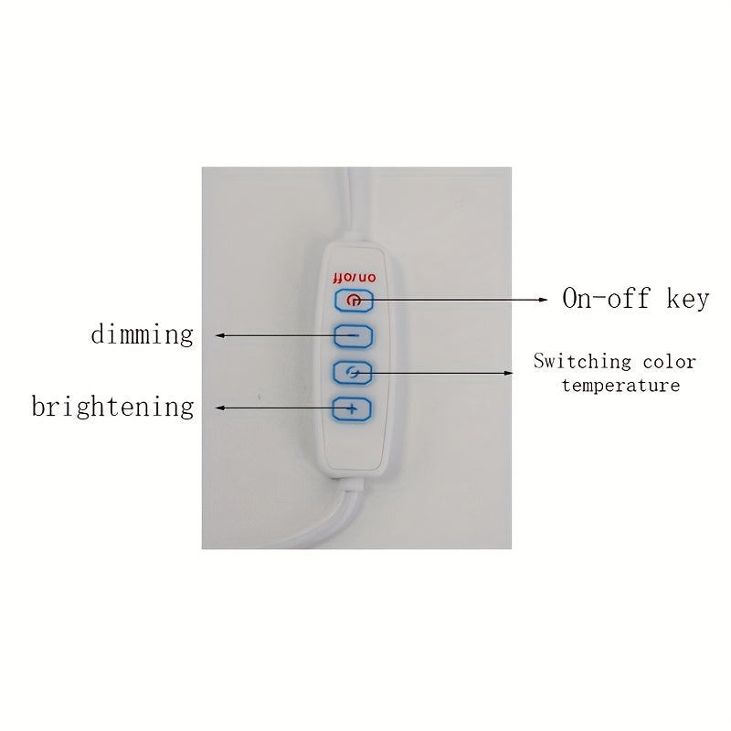 LED-Tischlampe im Wirbel-Design