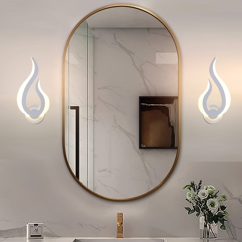 Modern Flame LED-Wandleuchte
