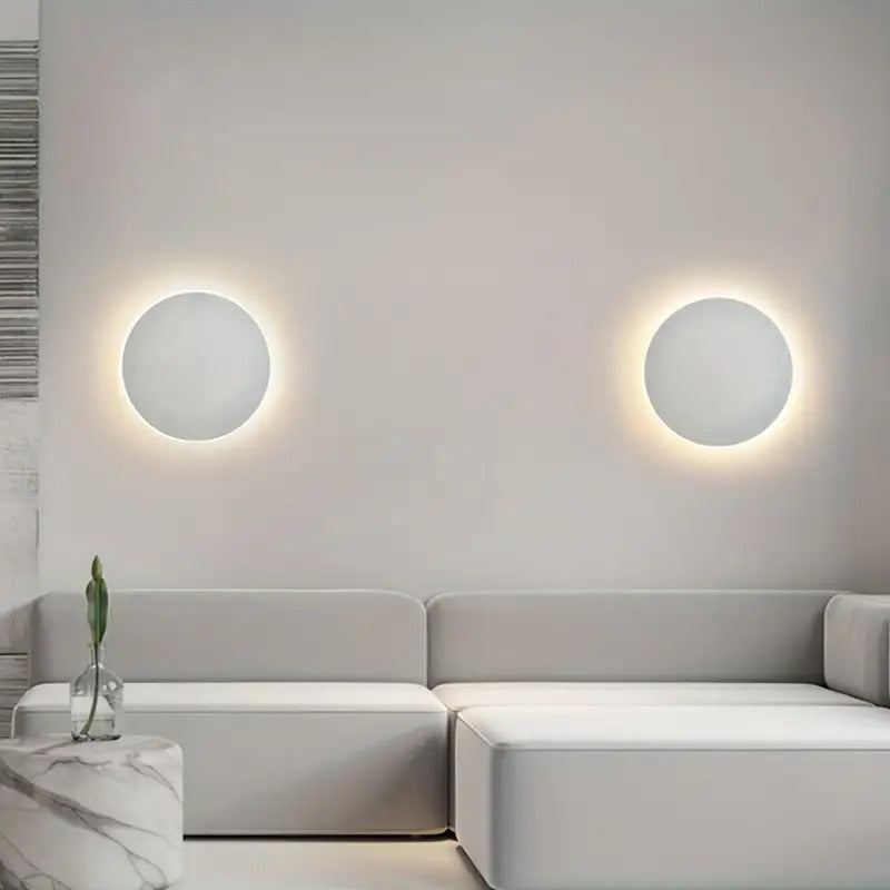 Runde LED-Wandleuchte