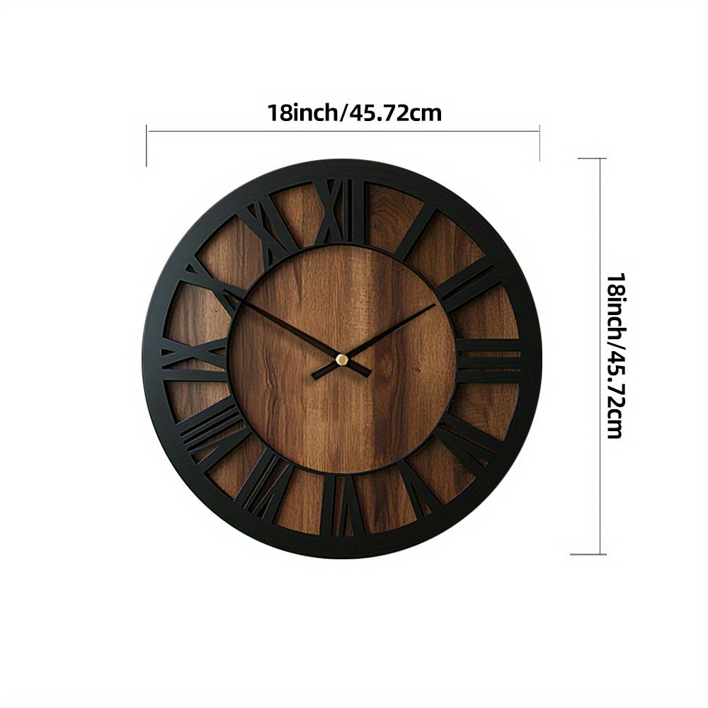 Wanduhr mit römischen Ziffern