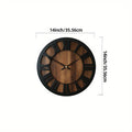 Wanduhr mit römischen Ziffern