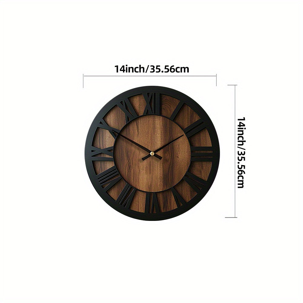 Wanduhr mit römischen Ziffern