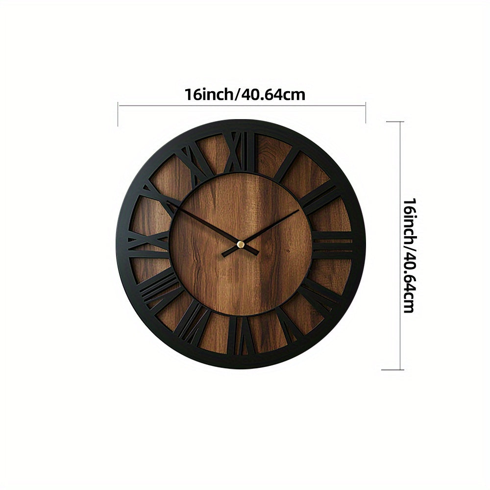 Wanduhr mit römischen Ziffern