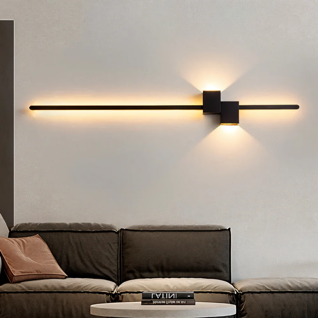 Minimalistische LED-Wandlampe
