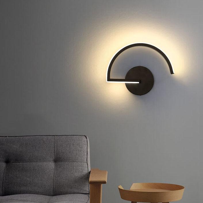 Curves Line LED-Wandleuchte