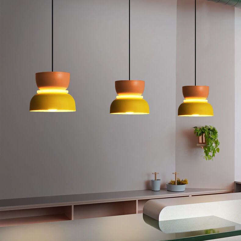 Bunte Macaron Pendelleuchte