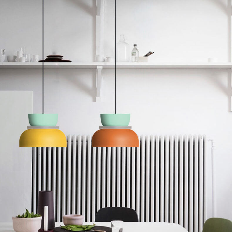 Bunte Macaron Pendelleuchte