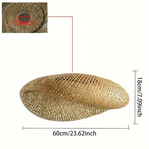 BambooBoho Pendelleuchtschirm