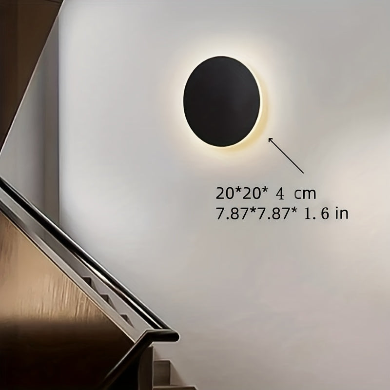 Runde LED-Wandleuchte