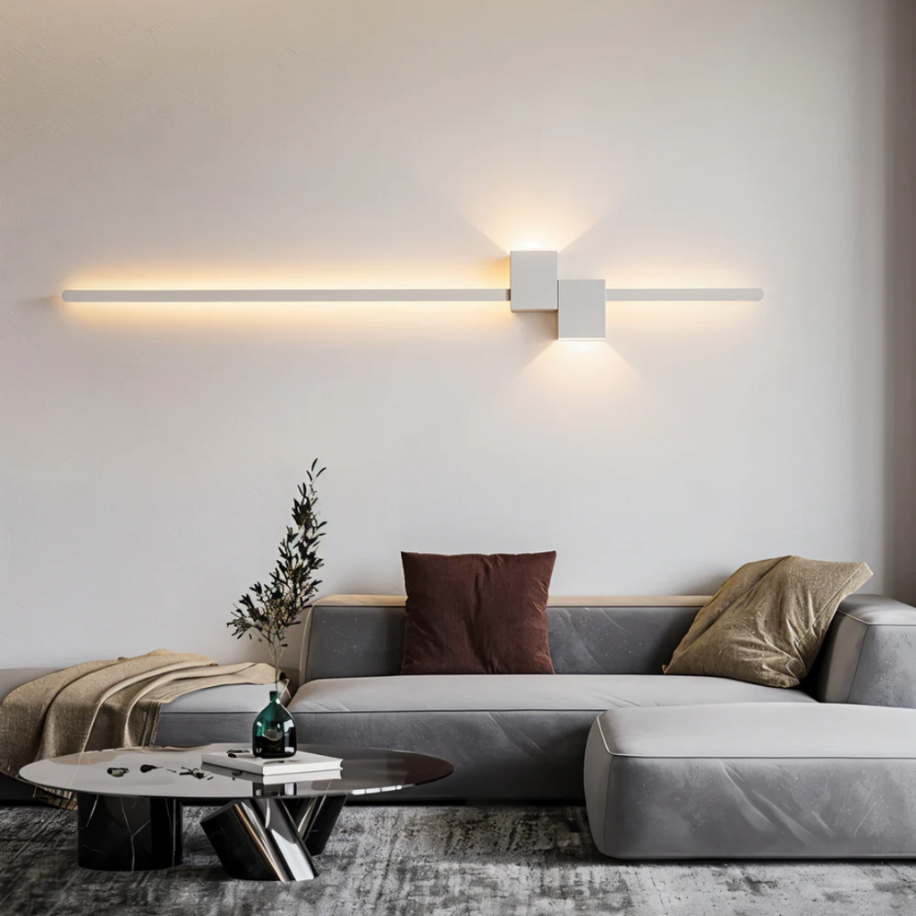 Minimalistische LED-Wandlampe