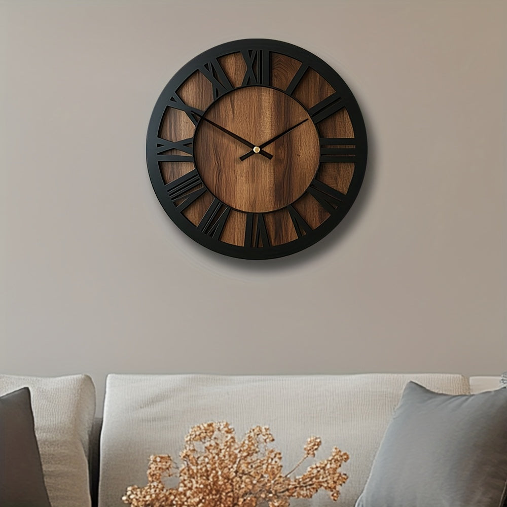 Wanduhr mit römischen Ziffern