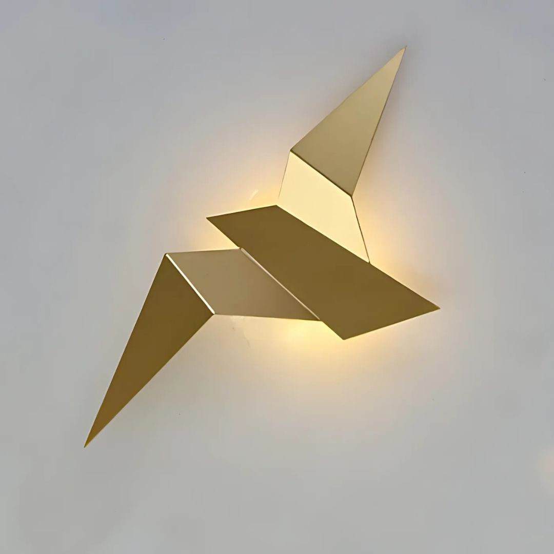 Origami Wandleuchte