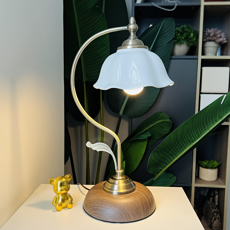 Schwanenhals-Tischlampe