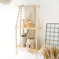 Makramee-Wandregal