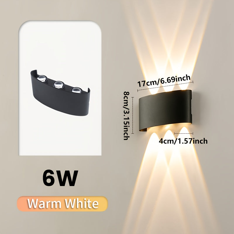 Doppelstrahl-Wandleuchte IP55