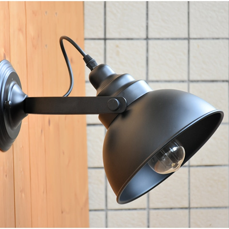 Industrielle Vintage-Wandlampe