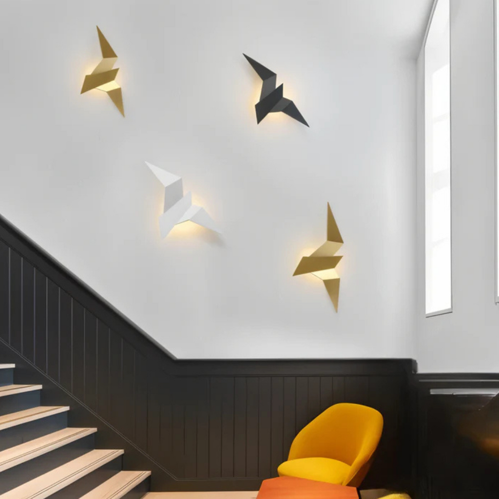 Origami Wandleuchte
