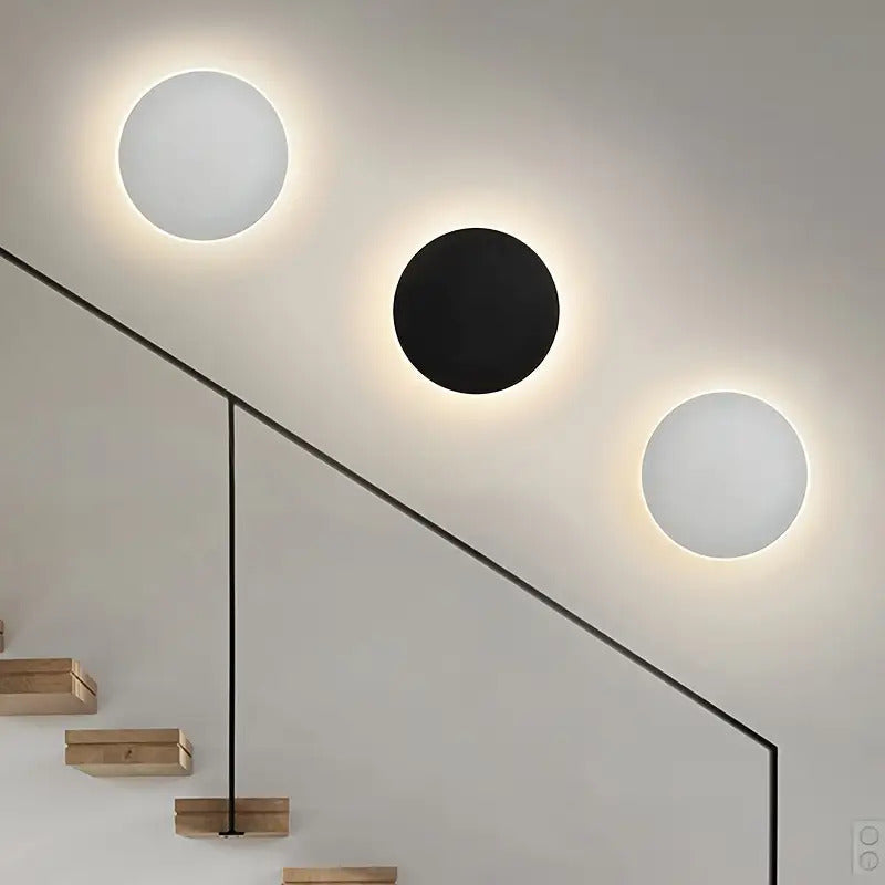 Runde LED-Wandleuchte