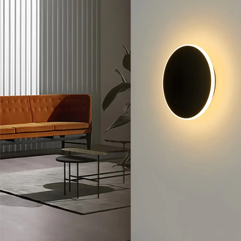 Runde LED-Wandleuchte