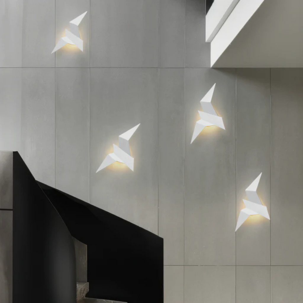 Origami Wandleuchte