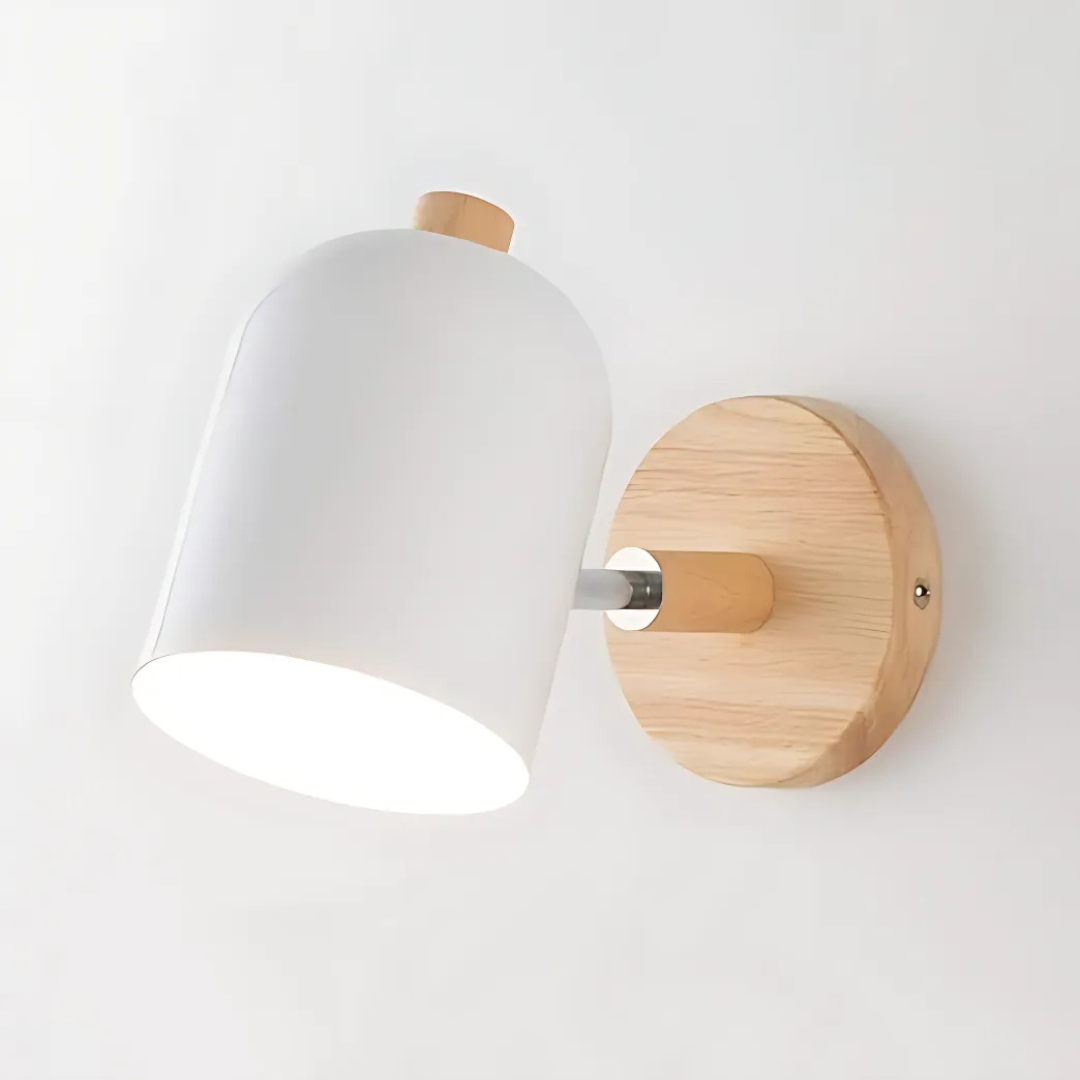 Drelis Holz-Wandleuchte