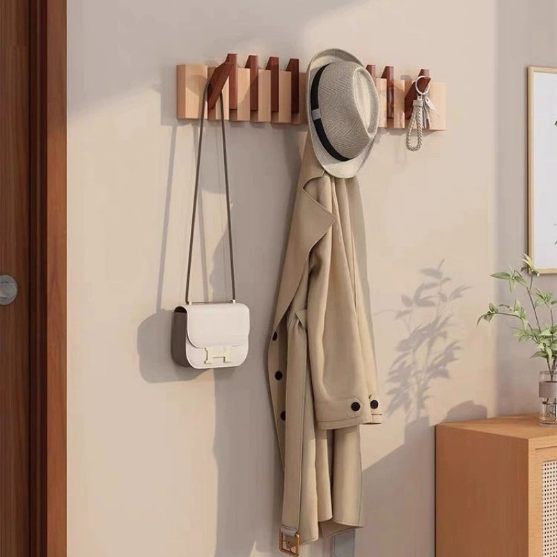 Klappbare Holzwandhaken