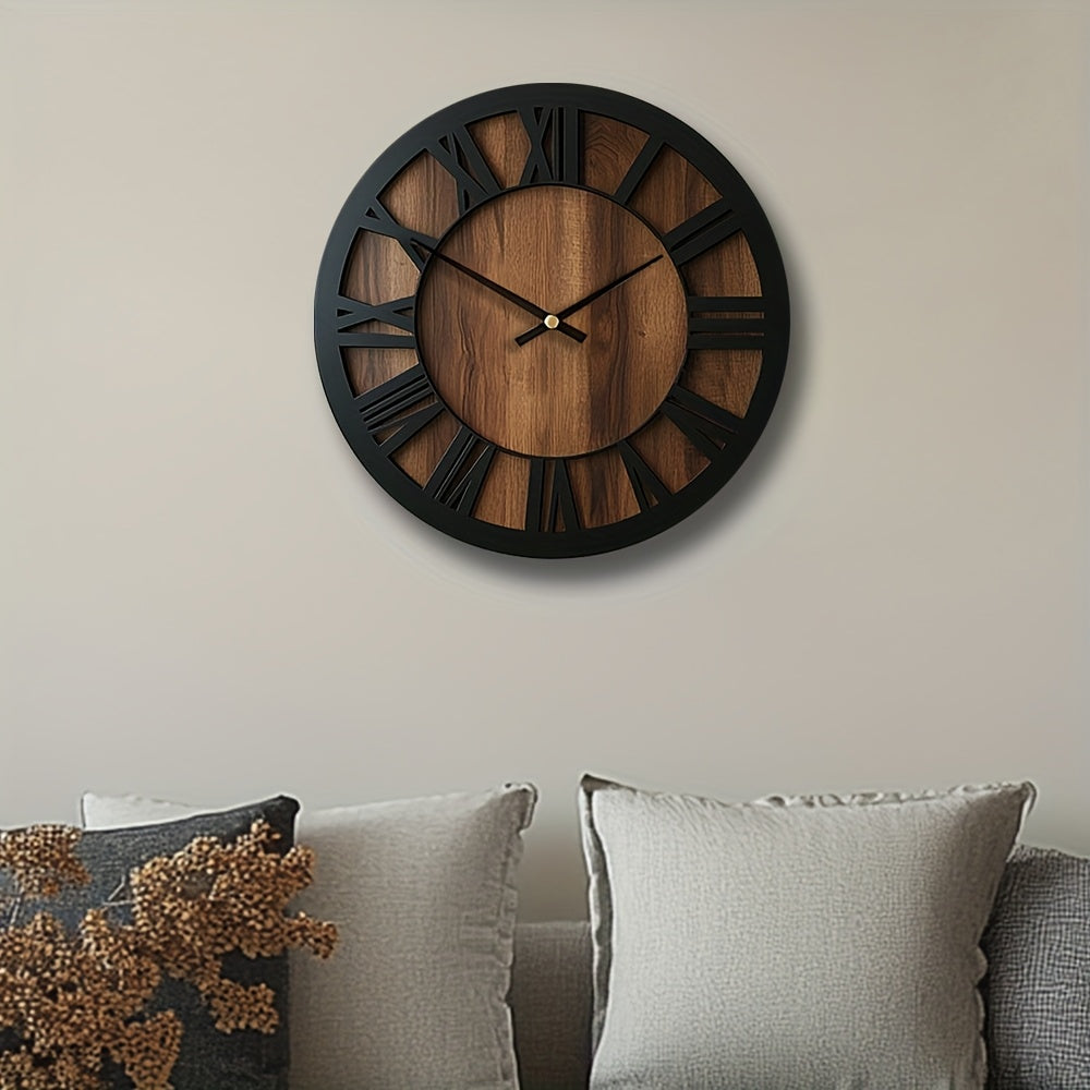 Wanduhr mit römischen Ziffern