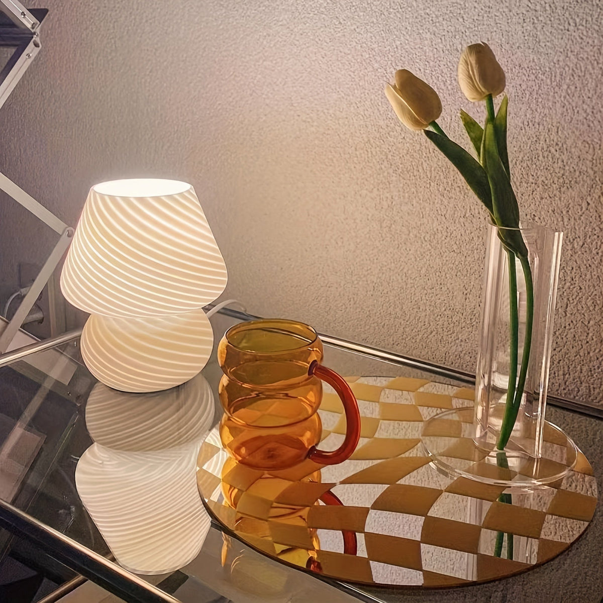 Murano-Stil Pilzlampe
