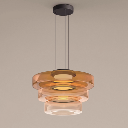 Bauhaus Glas-Pendelleuchte