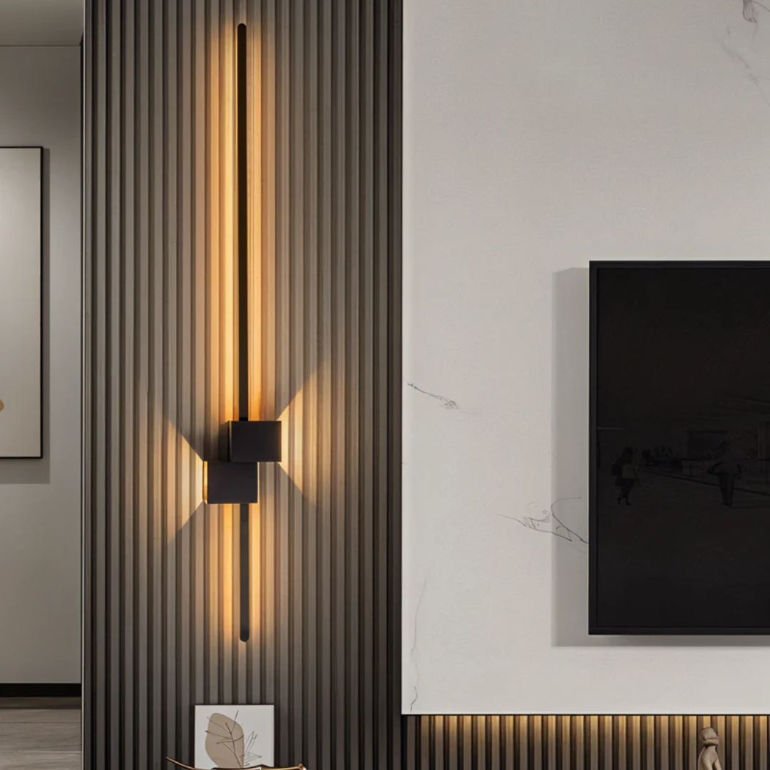 Minimalistische LED-Wandlampe