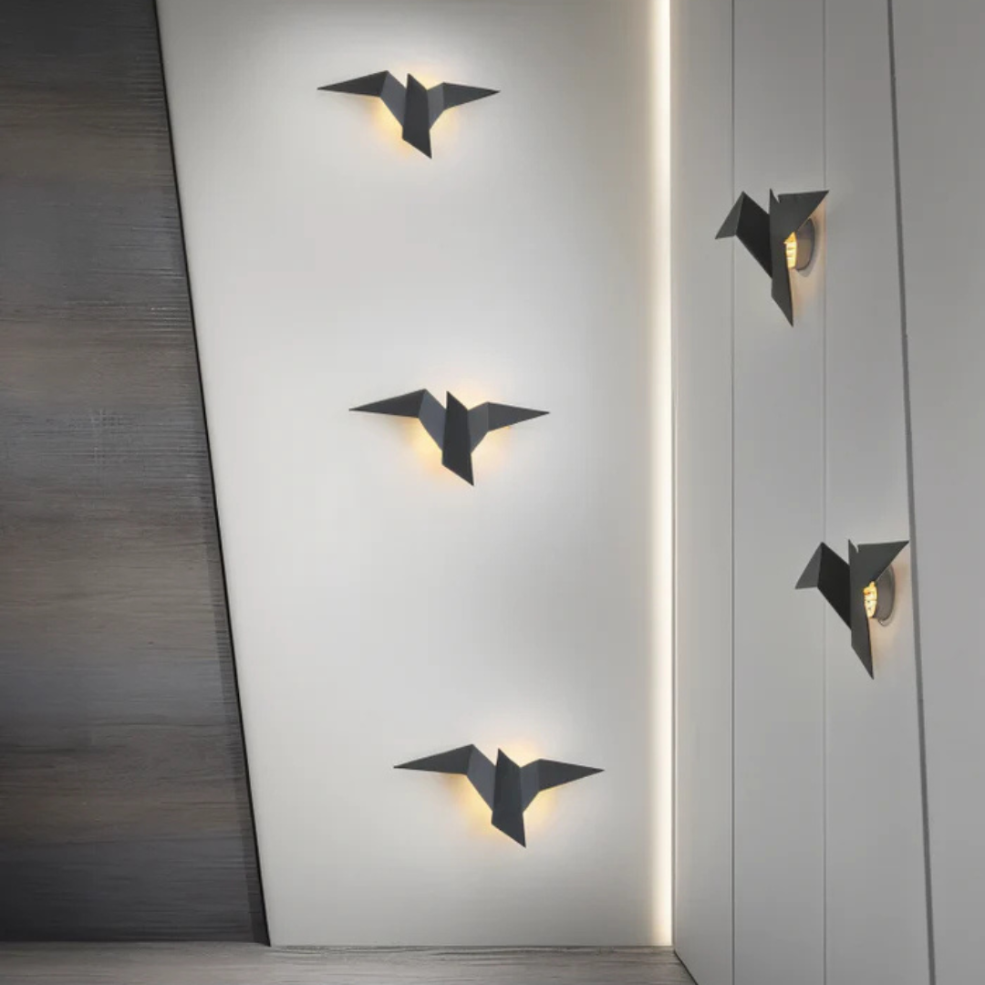 Origami Wandleuchte
