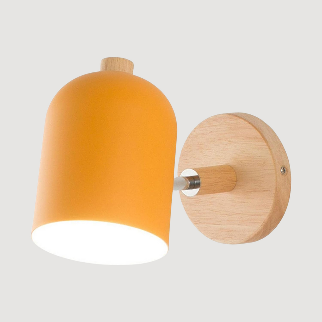 Drelis Holz-Wandleuchte