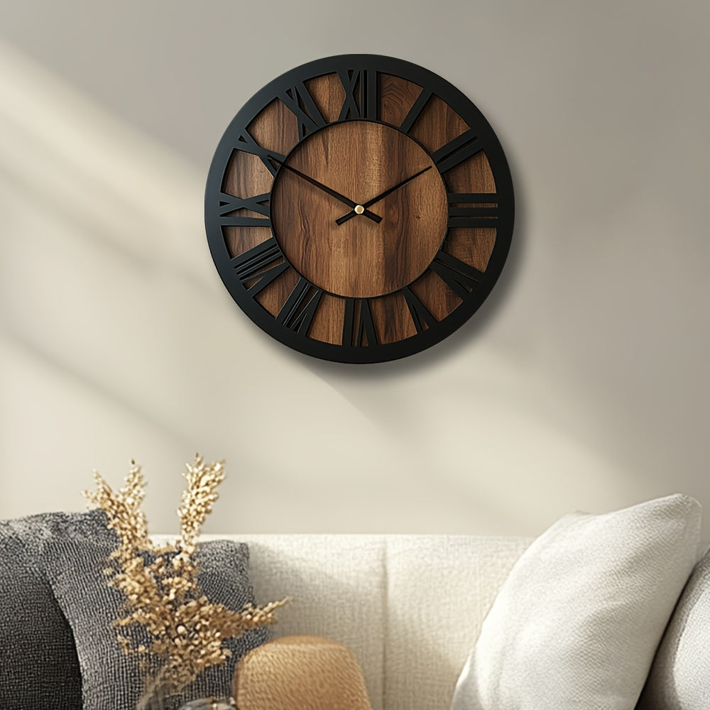 Wanduhr mit römischen Ziffern