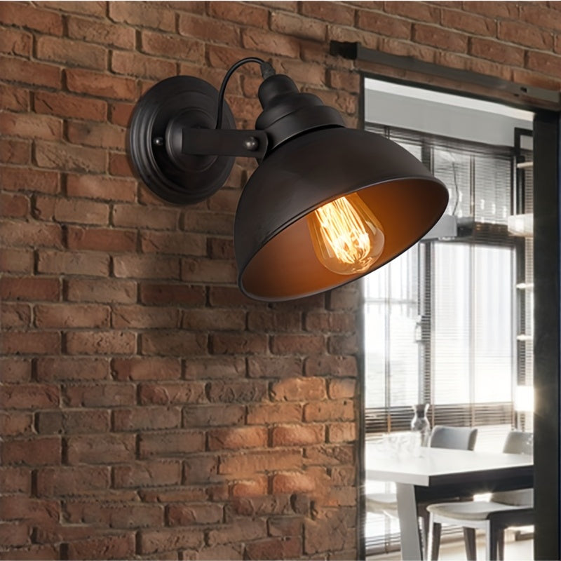 Industrielle Vintage-Wandlampe