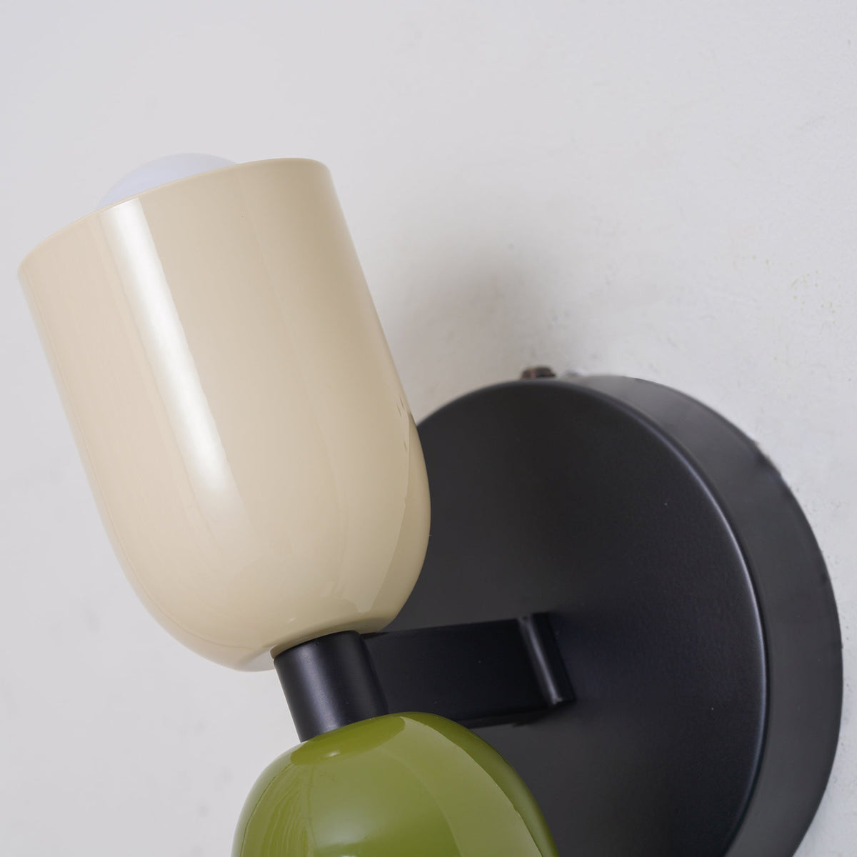 Bunte Macaron-Wandlampe