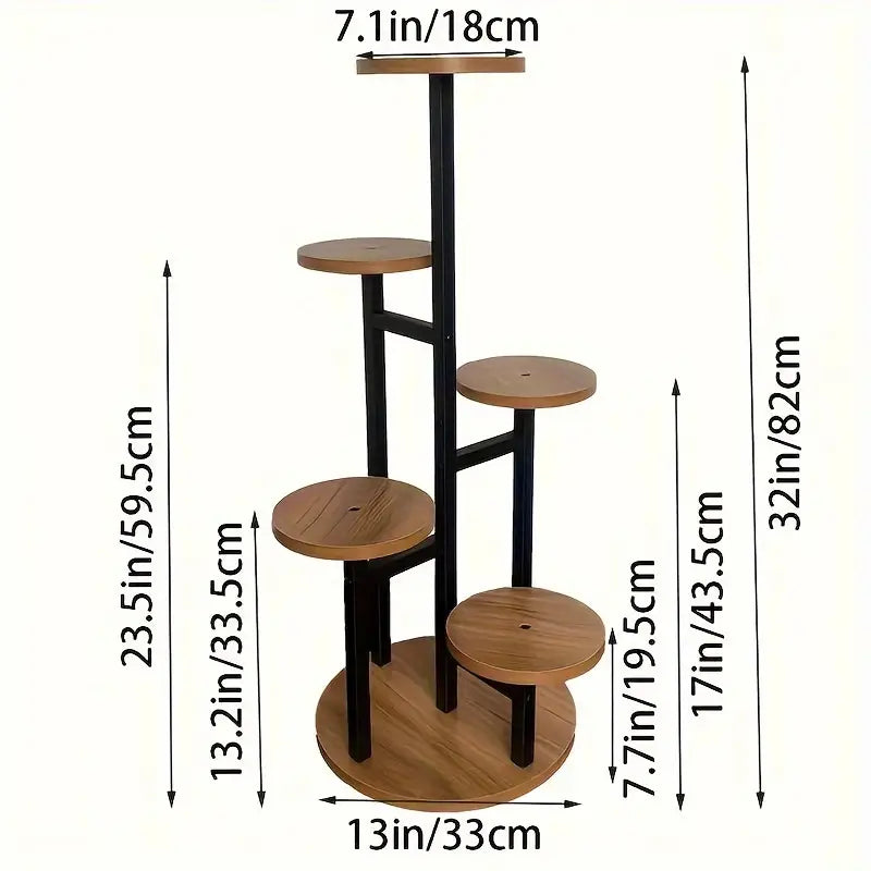 Verdura Pflanzenregal aus Holz