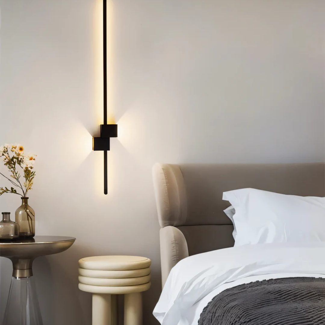 Minimalistische LED-Wandlampe