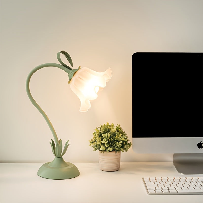 Blumen-Tischlampe mit USB