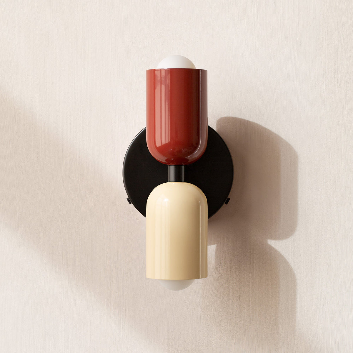 Bunte Macaron-Wandlampe