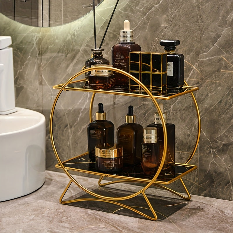 Badezimmer-Organizer aus Metall