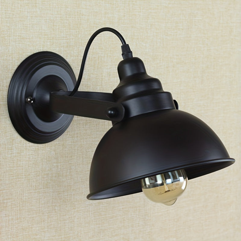 Industrielle Vintage-Wandlampe