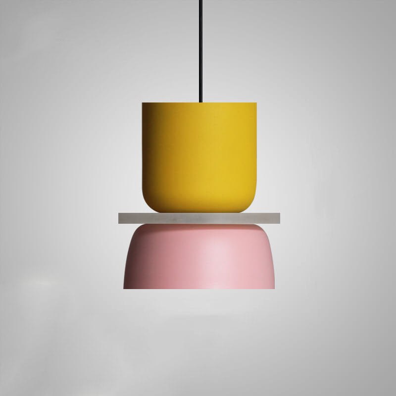 Bunte Macaron Pendelleuchte