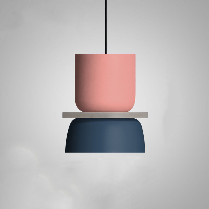 Bunte Macaron Pendelleuchte