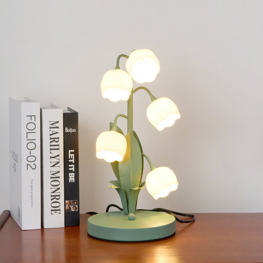 Glockenorchidee Tischlampe