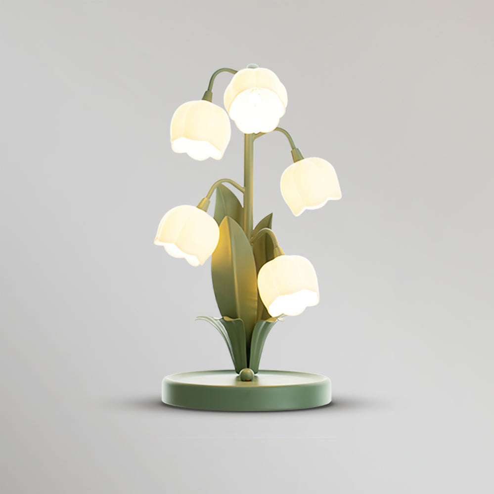 Glockenorchidee Tischlampe