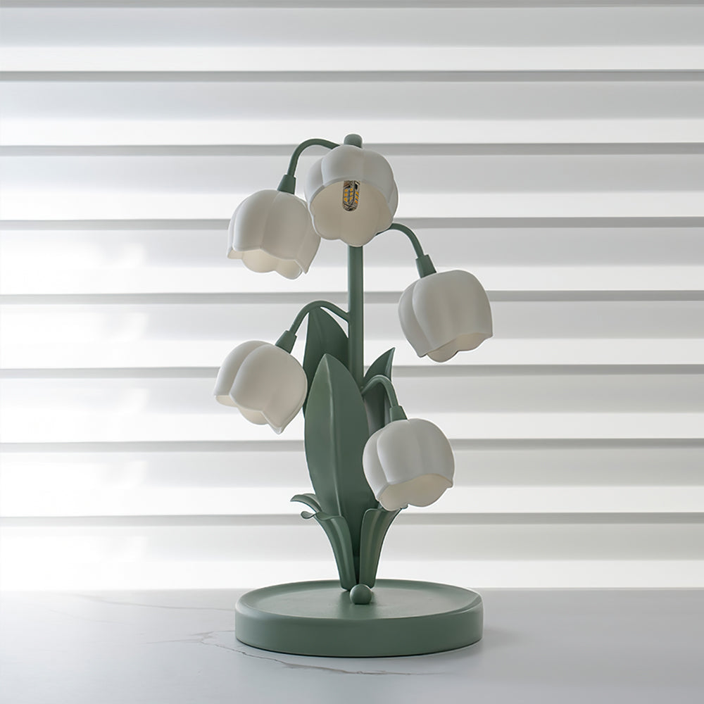 Glockenorchidee Tischlampe